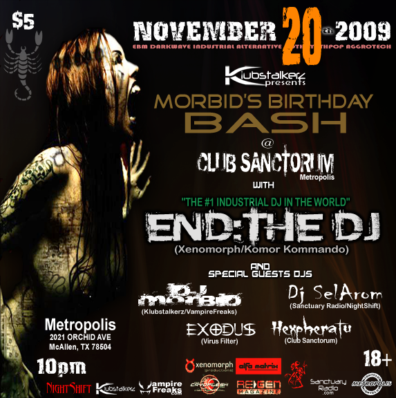 DJ SelArom will be spinning at Club Metropolis on November 20